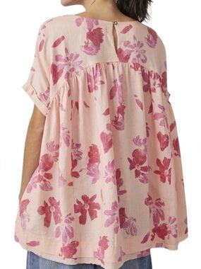 We The Free/Free people Moon City Floral Top/ Tunic - Size L